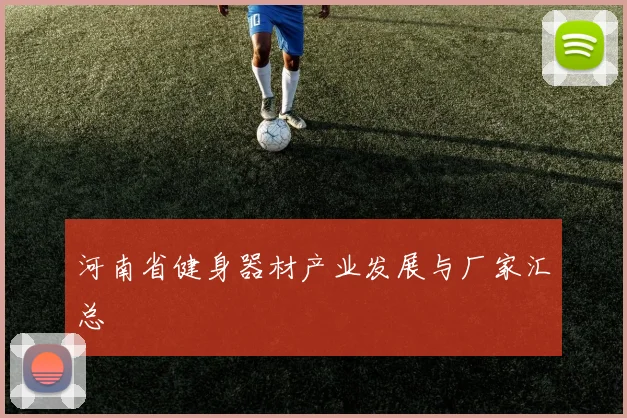 河南省健身器材产业发展与厂家汇总